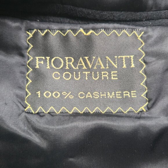 Fioravanti Couture Black Cashmere Blazer Jacket 100% Cashmere Made In USA Mens - Picture 6 of 10